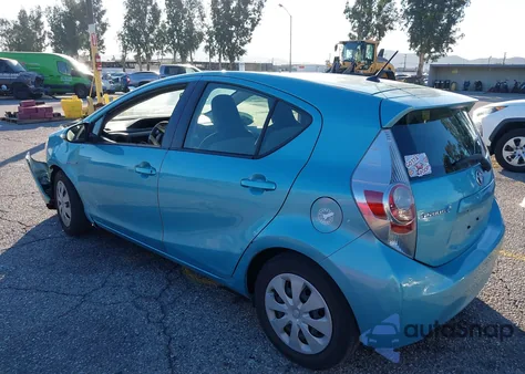 2013 Toyota Prius C One from USA, damaged, VIN JTDKDTB35D1049023